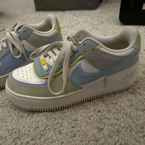 Nike AF-1 Shadow in  Sail/Light Marine/Olive Aura/Ocean Cube
